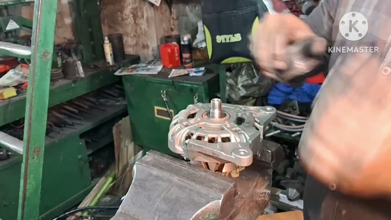 BS6 SCORPIO 12V BOSCH ALTERNATOR REPAIR