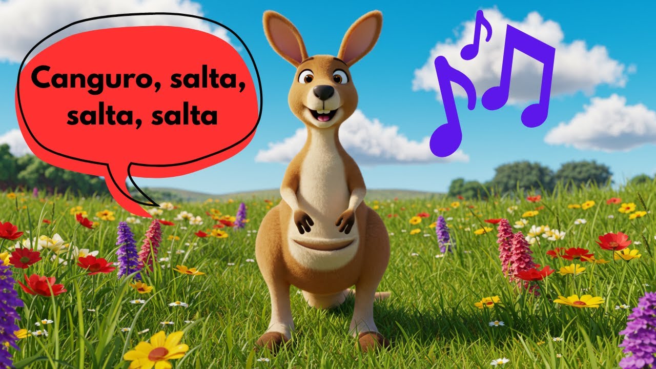Canguro, salta, salta, salta / Canciones infantiles / CantaColitas