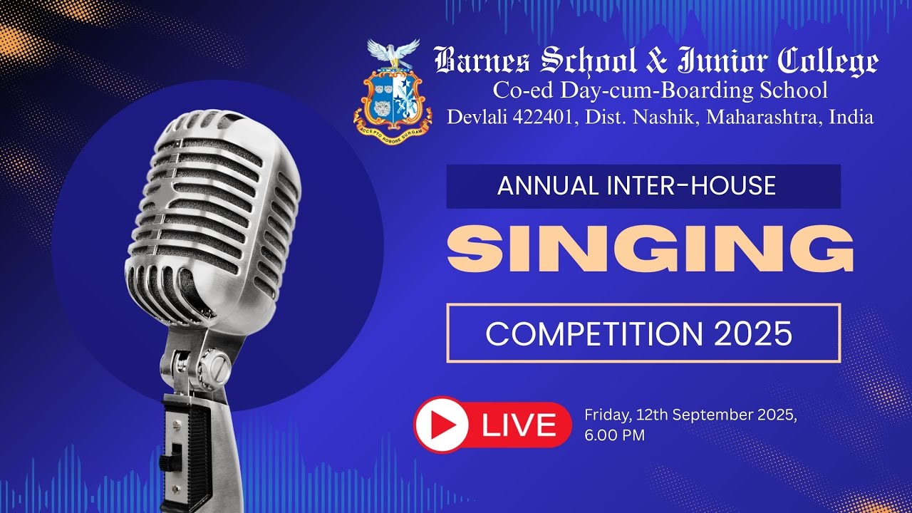 Inter House Singing Competition 2025 || Barnes School and Junior College Singing Competition 2025