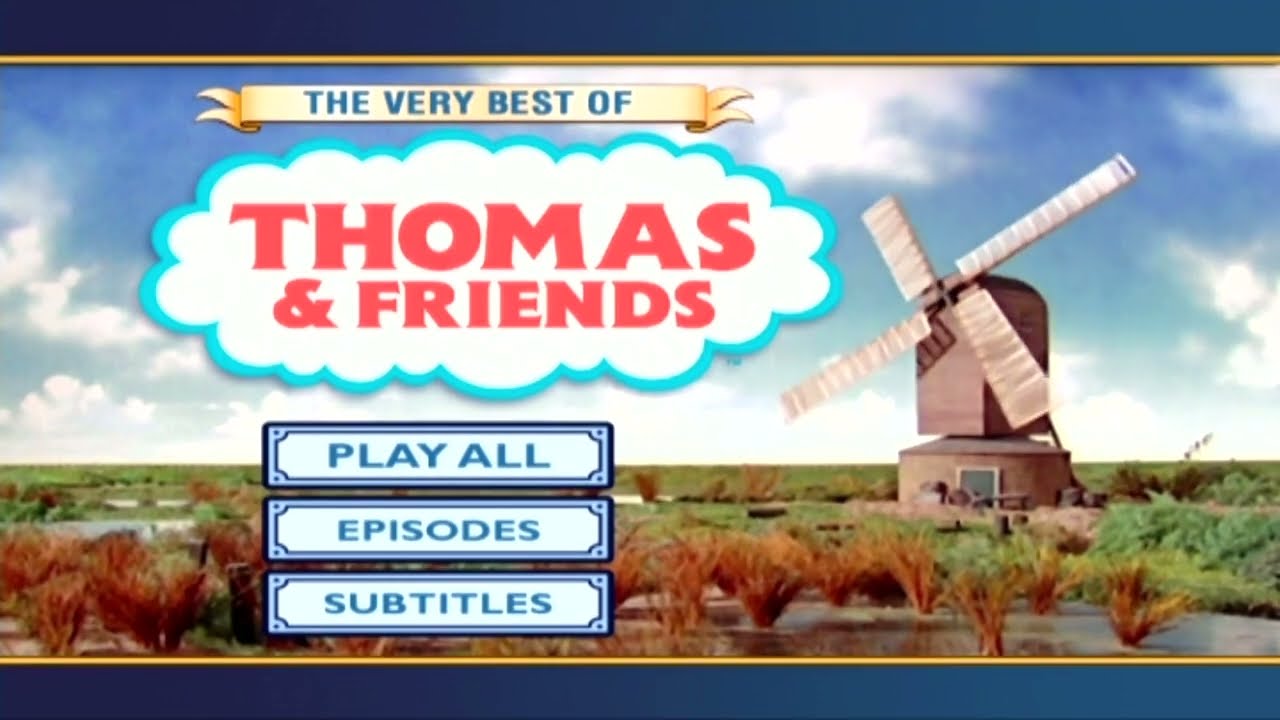 The Very Best of Thomas & Friends 2004 AUS DVD MENU
