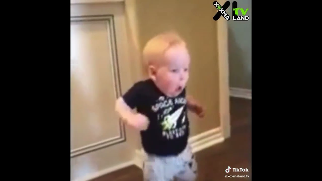 Baby running away from his mother because of COVID-19 😂😂😂