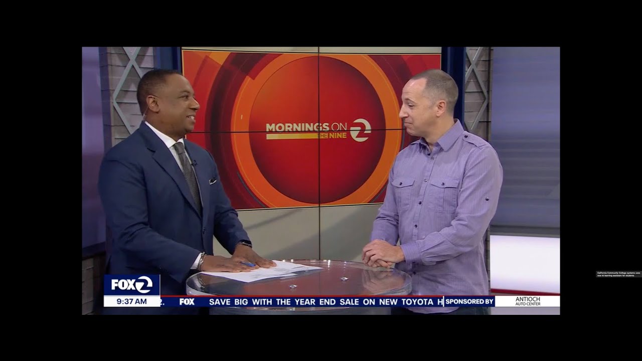 Nectir Interview with Adam Hathaway, Chabot College, on Fox Local KTVU 2