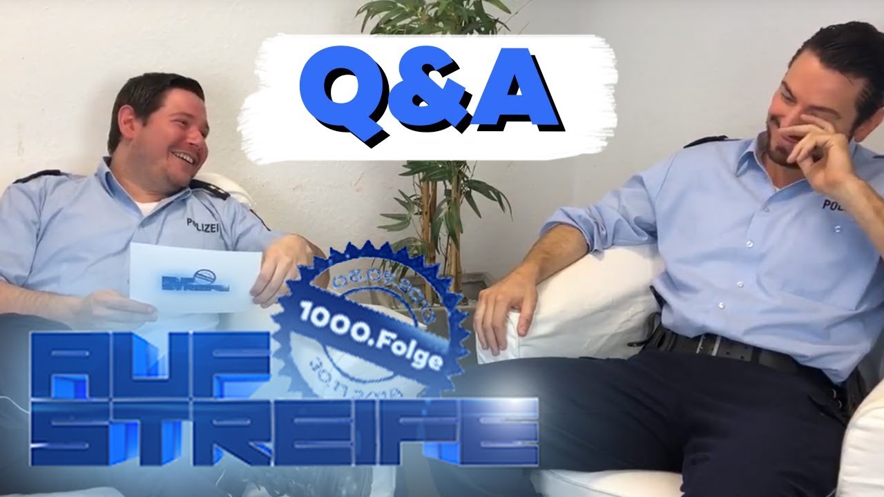 Q&A mit Paul Richter und Stephan Sindera | 1000. Folge Spezial | Auf Streife | SAT.1 TV