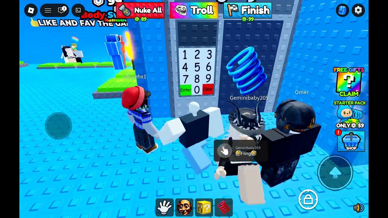 ROBLOX - i am good at this Blue OBBY!