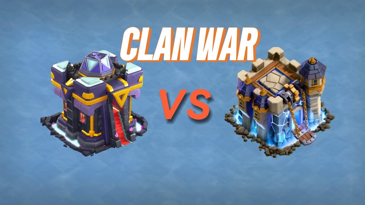 TOWNHALL 15 VS TOWNHALL 18 CLAN WAR 
