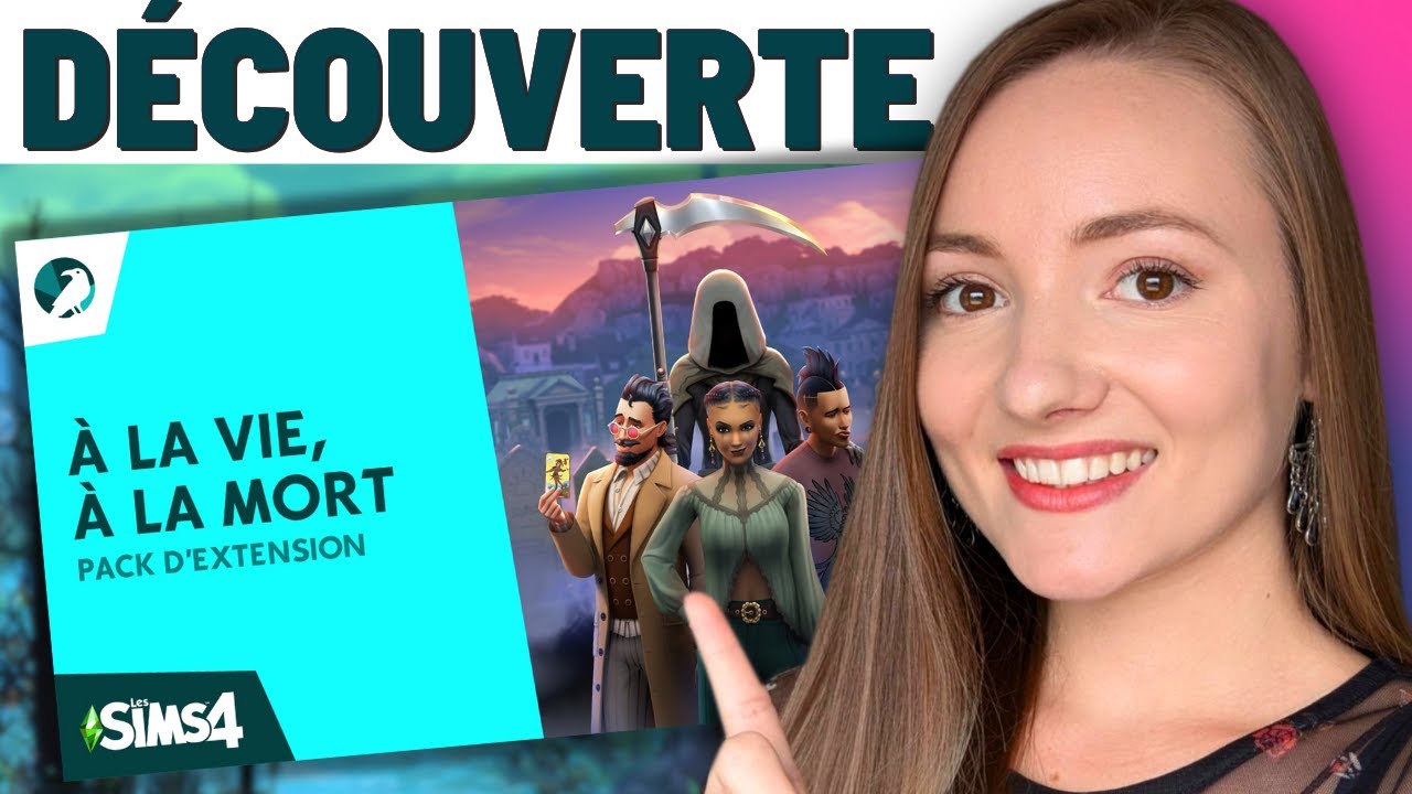 Découverte du pack d'extension À LA VIE À LA MORT 💀 (CUS, Map, Mode achat/construction) LES SIMS 4