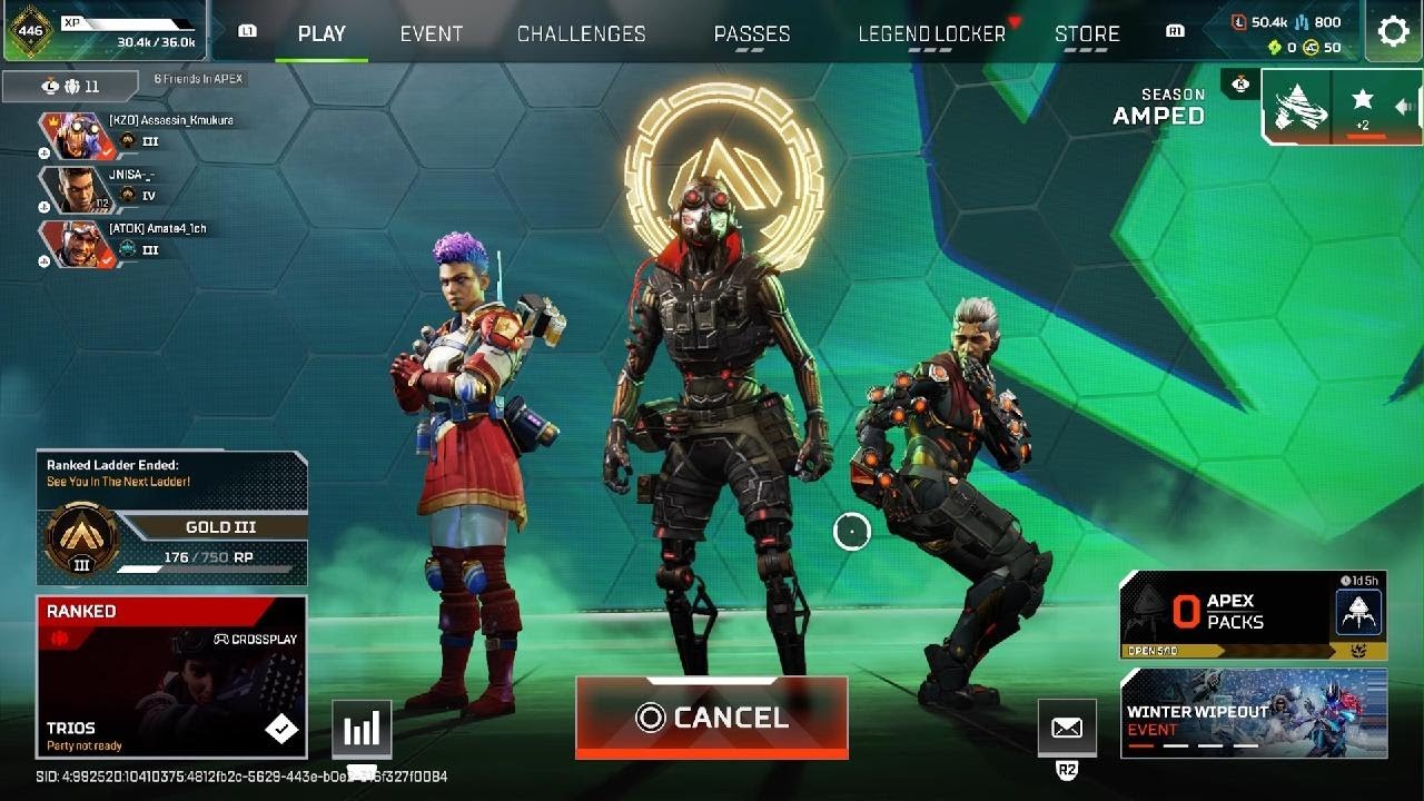 Apex Legendsランクお手伝い