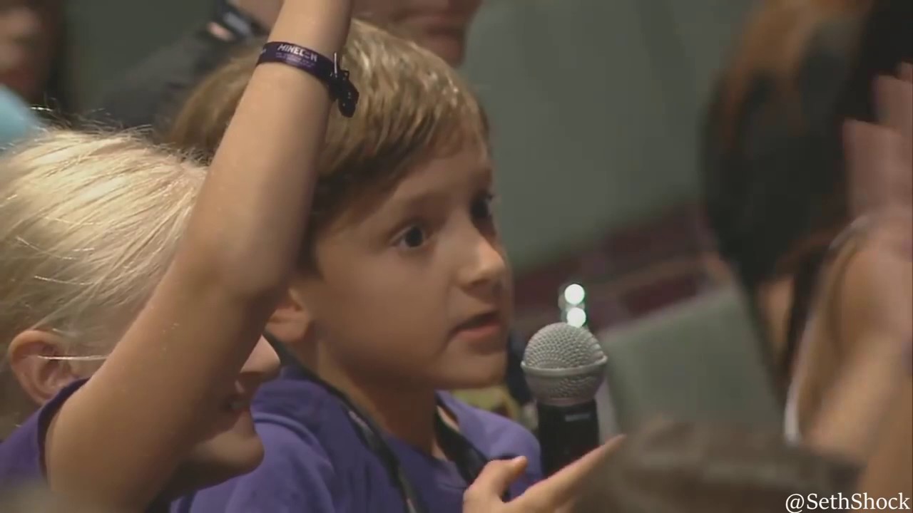 Kid at Minecon 2016 asks what we all wish we could answer