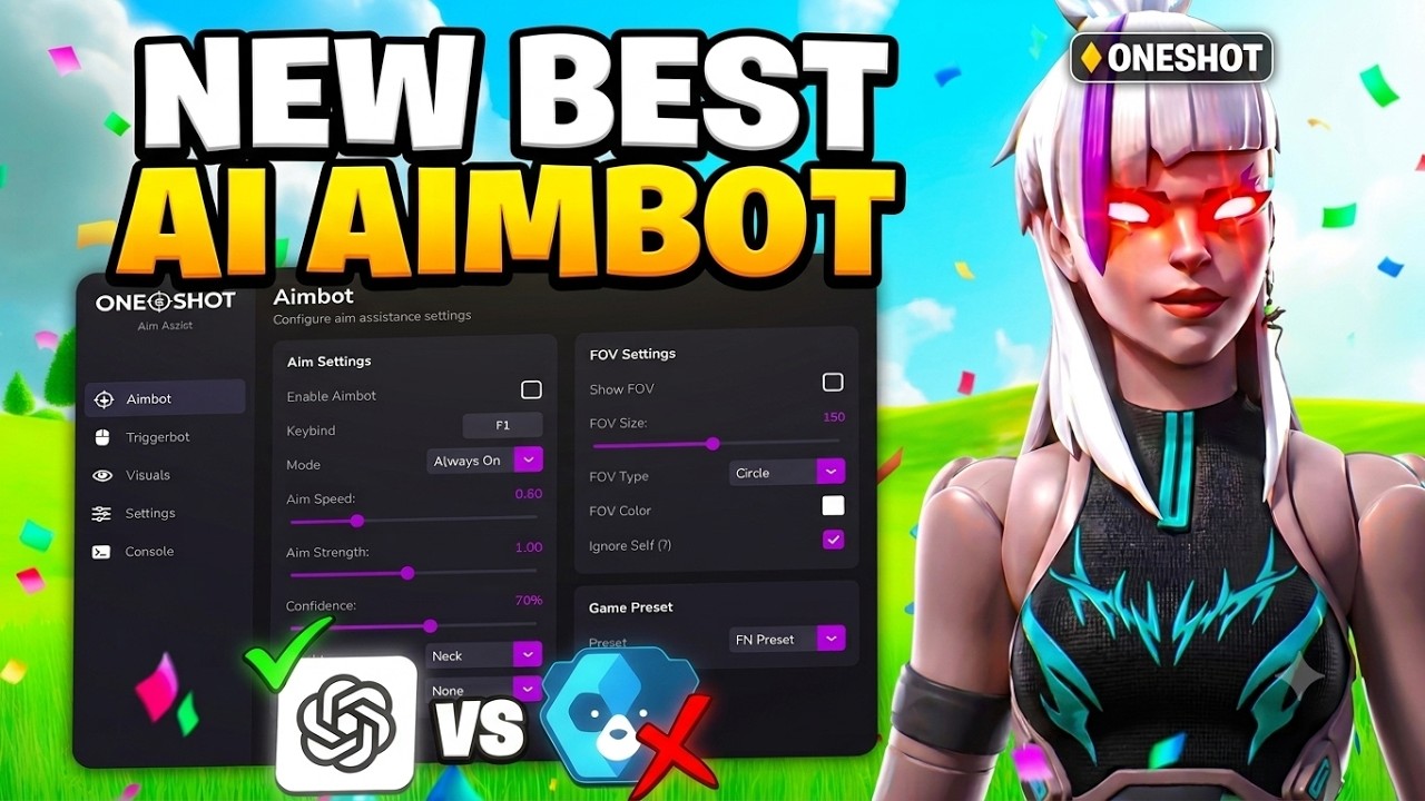 I Tested The BEST Universal AI Aimbot... The Results Were Insane! ft  OneShot AI🏆