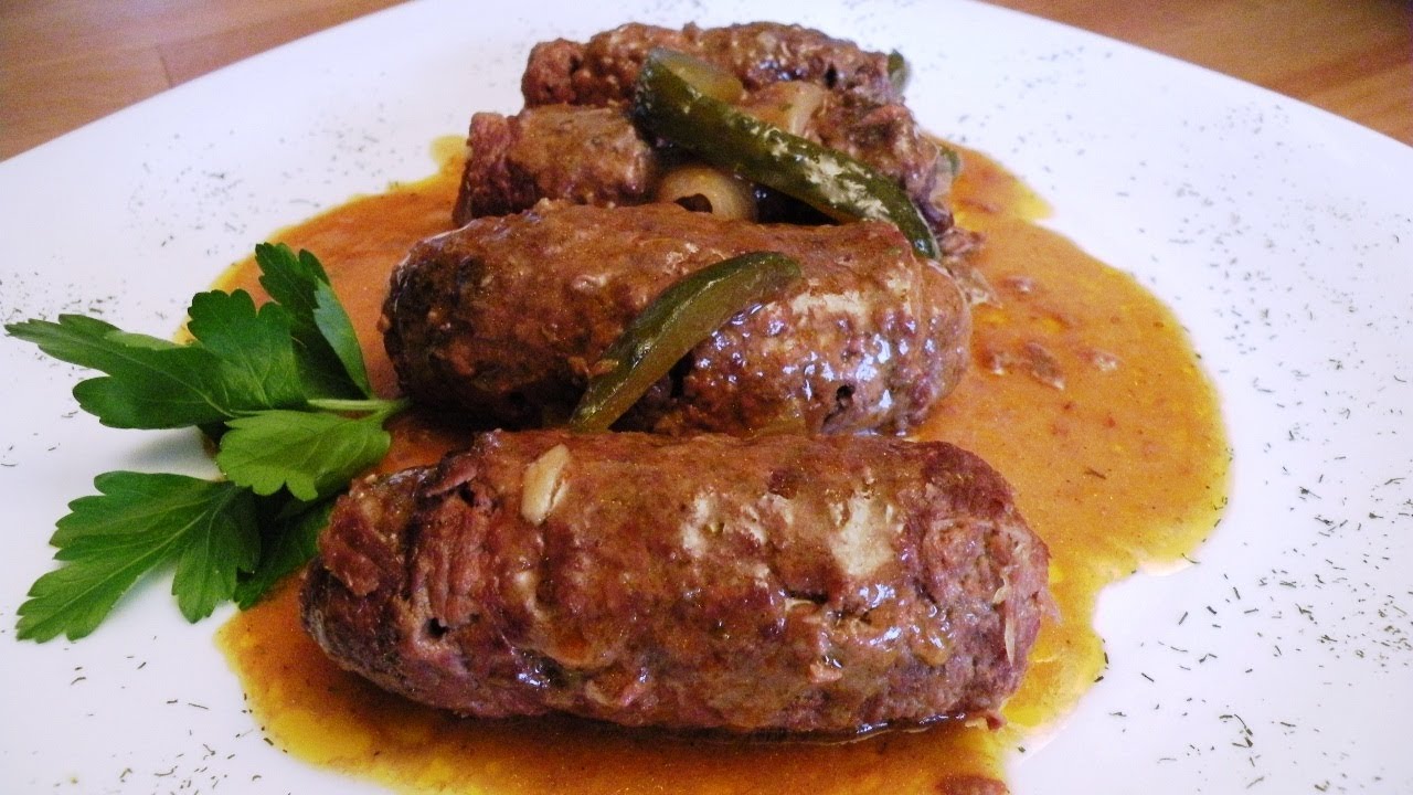 Zrazy zawijane - Video-Kuchnia.pl