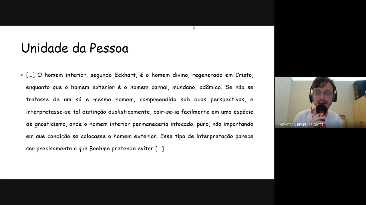 Aufkl&auml;rung 001 - INTERIORIDADE E EXTERIORIDADE EM MESTRE ECKHART E JACOB BOEHME