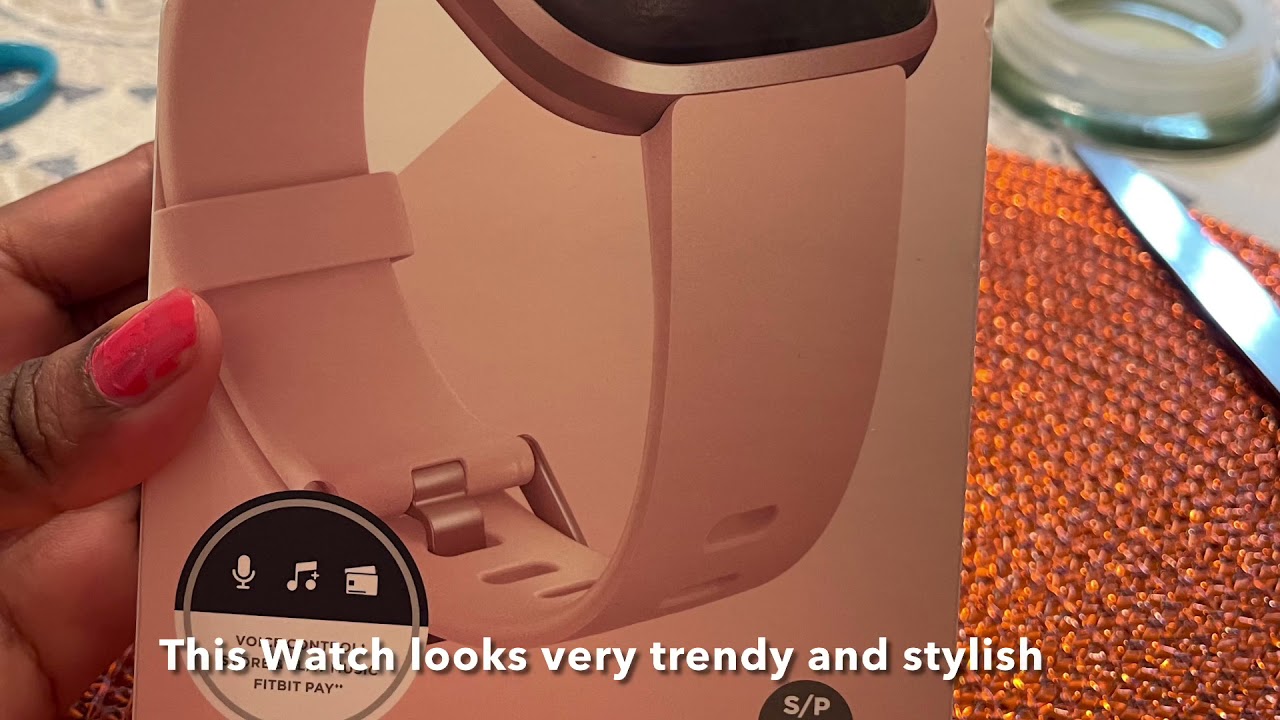 Fitbit Versa 2 Unboxing / Smart watch / Petal copper rose color