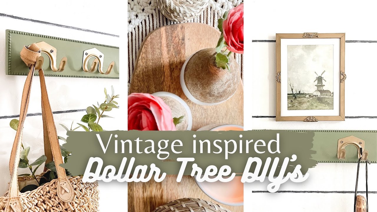 DOLLAR TREE DIY | +Vintage Inspired Decor+