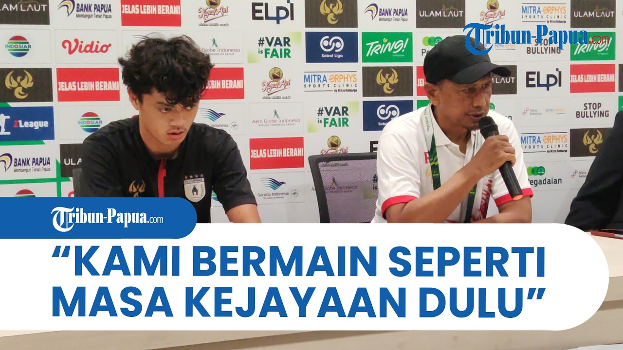 Coach RD Apresiasi Permainan Tim: Kami Bermain Seperti Masa Kejaayan Persipura Dulu