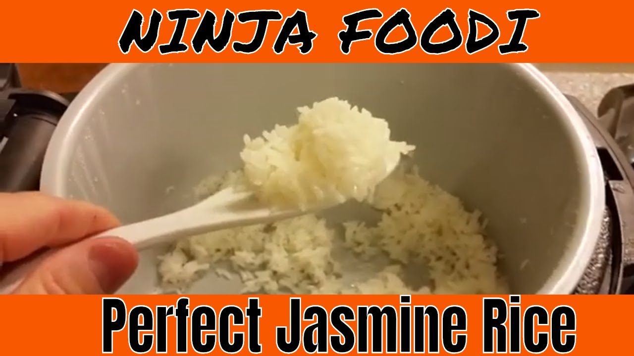 Perfect Jasmine Rice Every Time {Ninja Foodi}