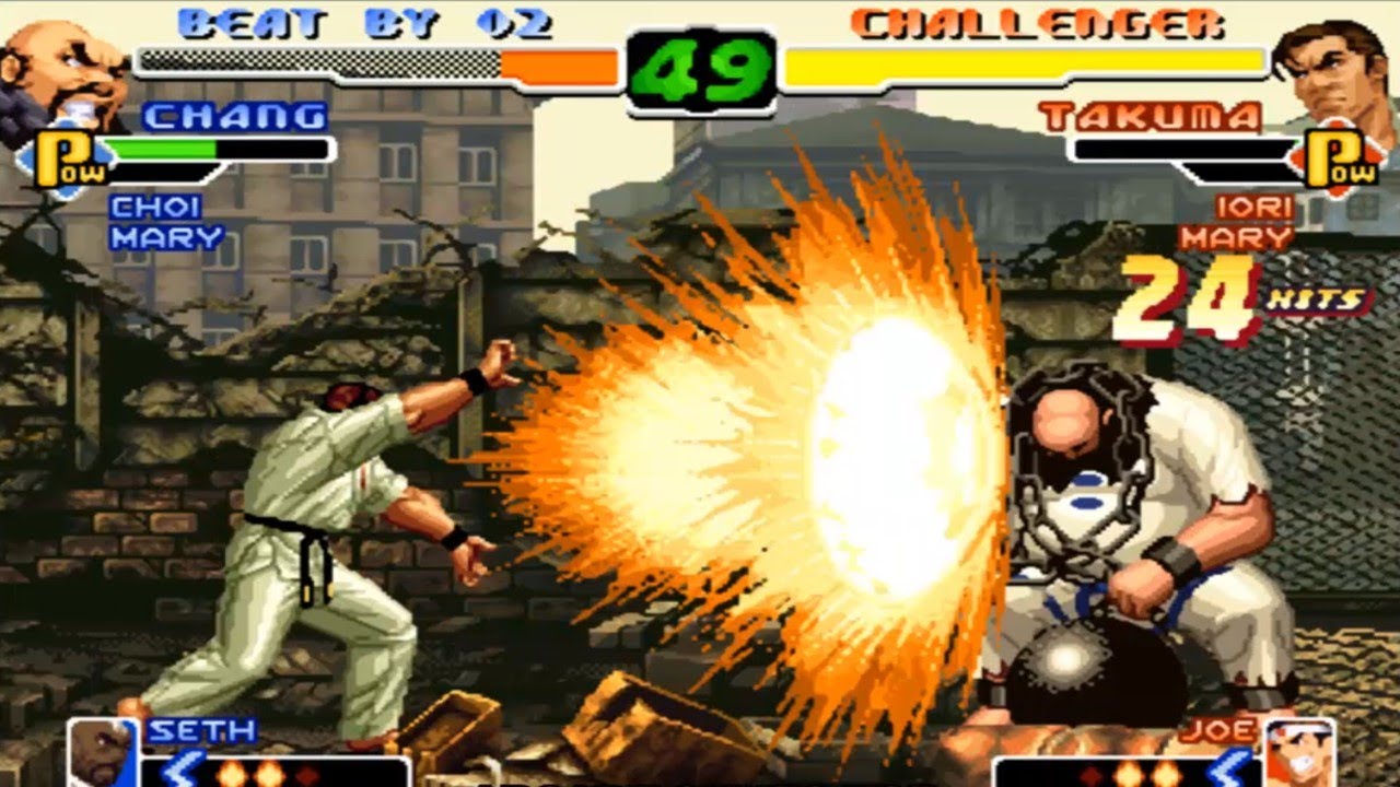 KOF 2000 [麻瓜哥] VS [大师兄] 킹 오브 파이터 2000