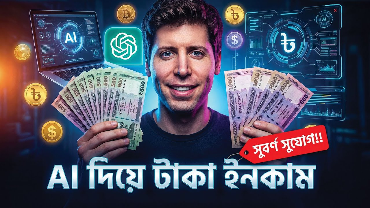 AI যেভাবে সাধারণ মানুষকে ধনী বানাচ্ছে | Real Methods Explained
