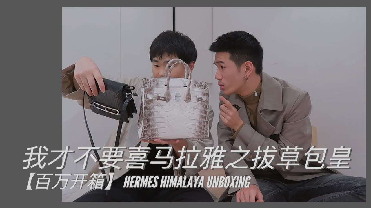 【百万爱马仕】我才不要喜马拉雅之拔草包皇 省下一百万！