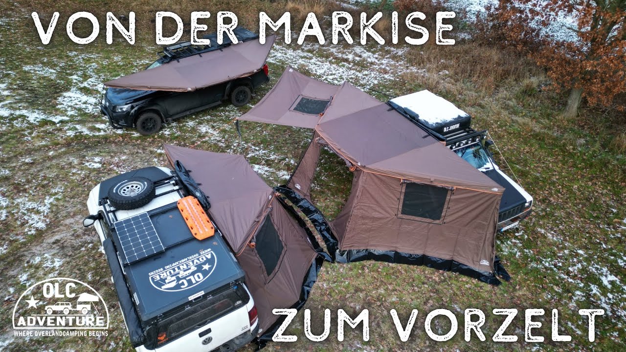 OLC‘s 180 Grad Markisen mit Seitenwänden