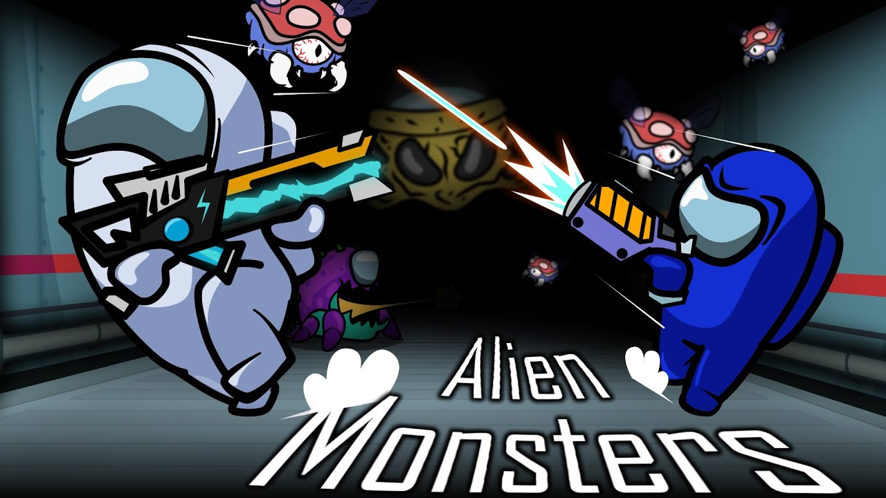 Among Us Alien Monsters EP 5 - 6 [ Among us Animation ]