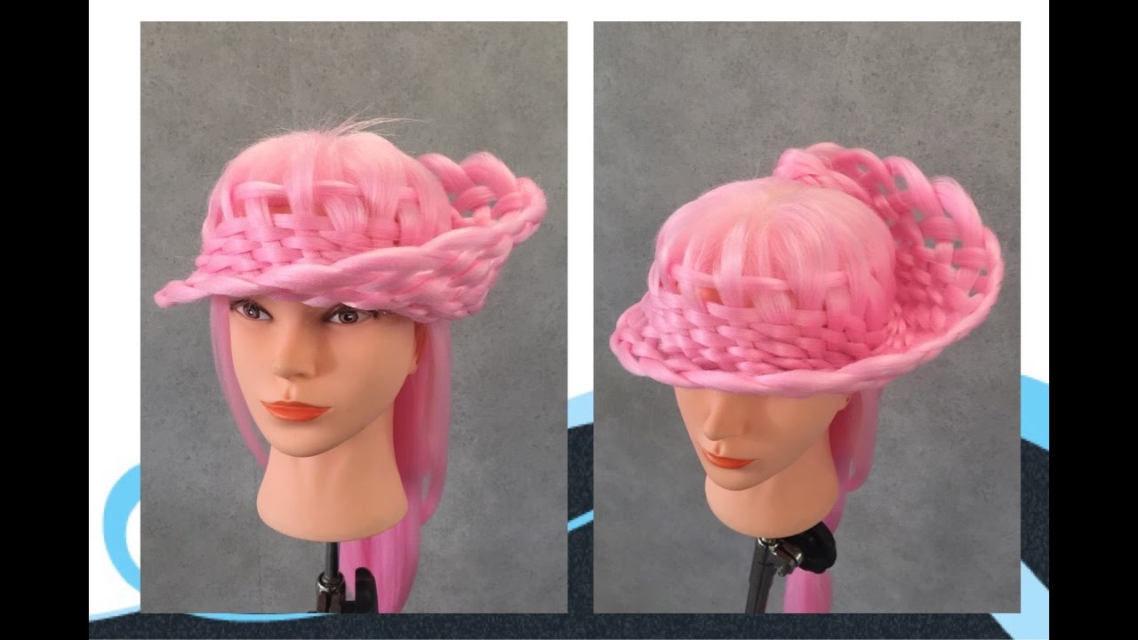 gevlochten hoed, braided hat