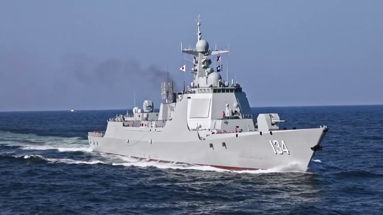 ⚓️Отряд кораблей из Китая прибыл во Владивосток для участия в совместных учениях
