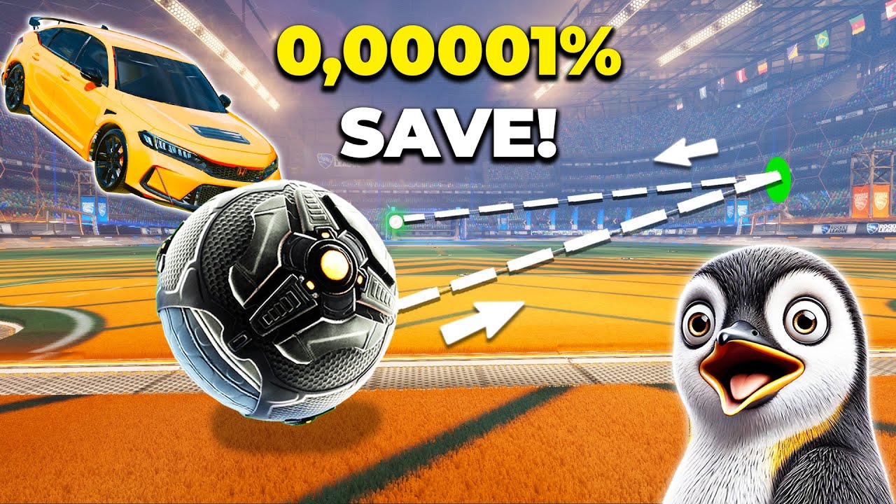 1 in 1,000,000 Moments in Rocket League! #6
