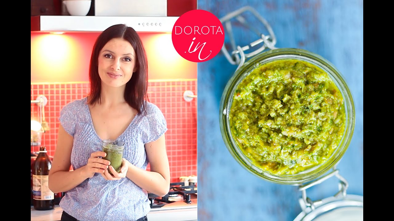 Pesto z jarmużu 🌿 | Dorota Kamińska