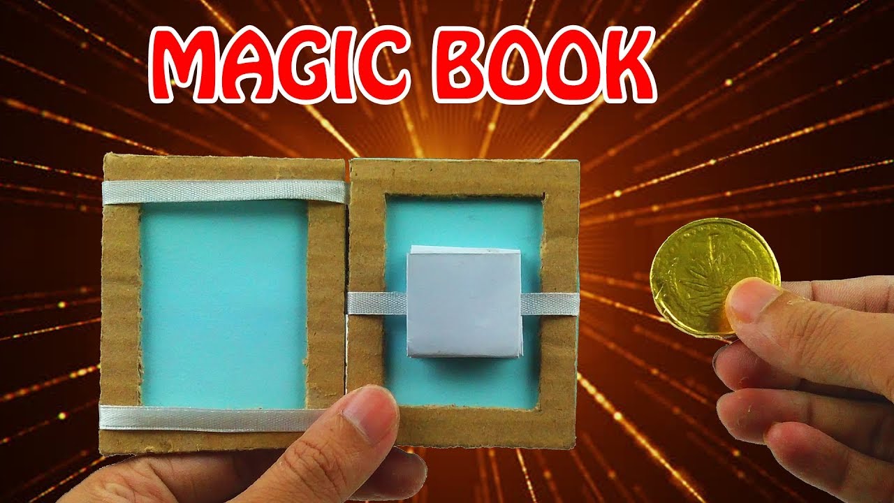 How to Make an Amazing Magic Book - DIY Amazing Magic Trick