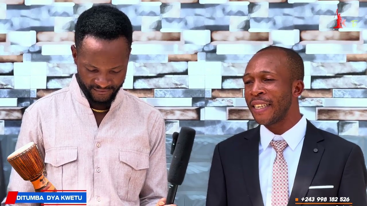 PADOU KAIMBA ET ROI DAVID DANS  DITUMBA DYA KWETU SUR KILUBA TV AVEC BRICK-MAS KABONGO 
