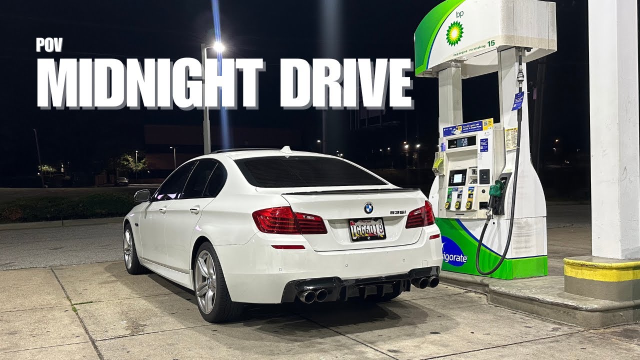 DC BELTWAY DRIVE WITH STAGE 2 BMW F10 N55 - POV NIGHT DRIVE