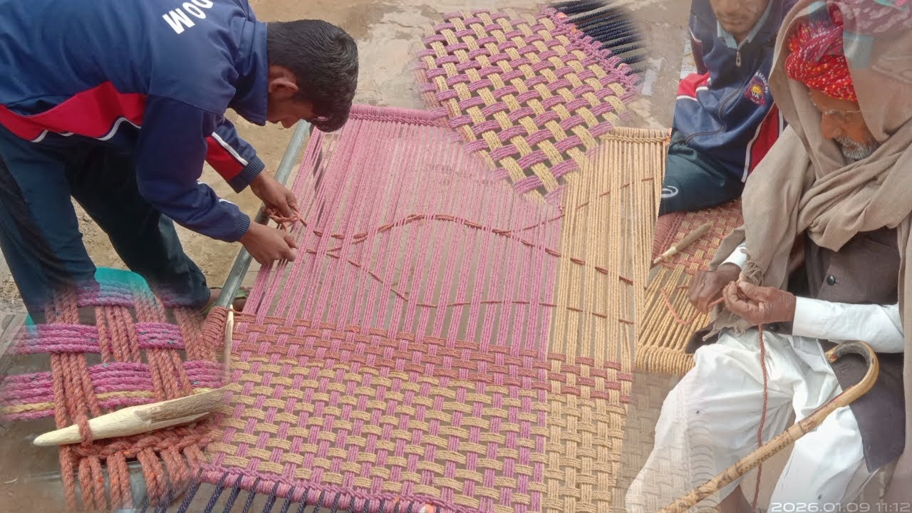 First Time We Tried  Making a Cot at Home😃 | Making a Cot Without Machines