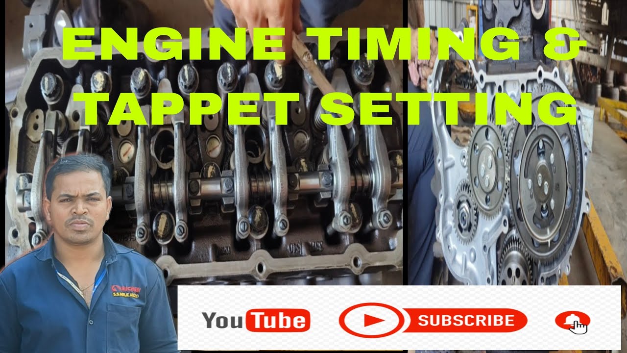 Eicher Pro 3019 Engine Timing & Tappet Setting BS4 & BS6