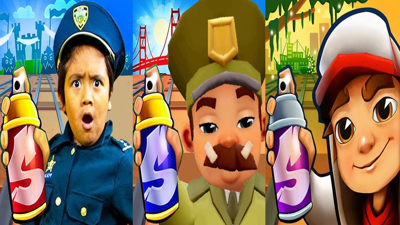 Subway Surfers New Orleans 2024 Eddy Trick Outfit vs San Francisco Guard King vs Tag with Ryan