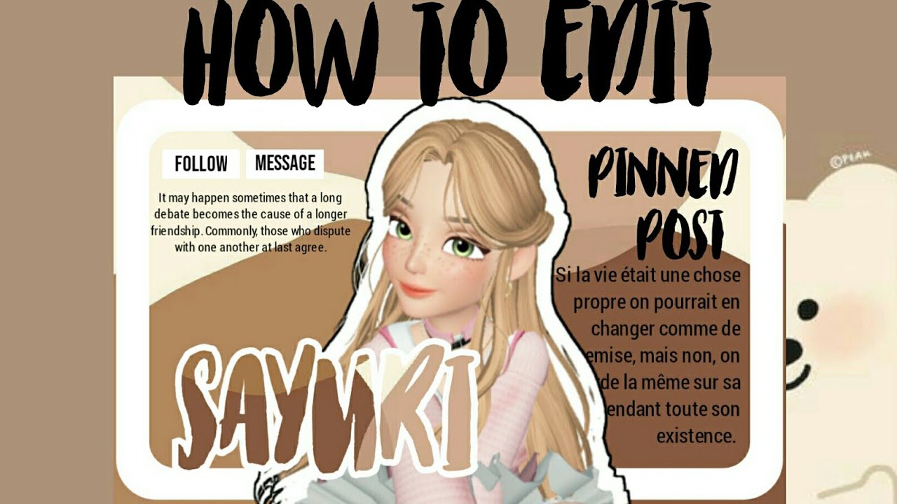 how to edit a pinned post