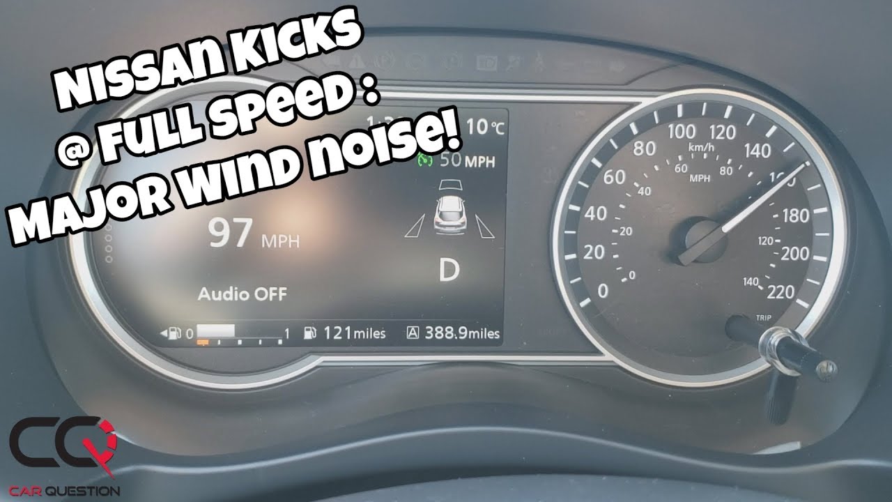 Nissan Kicks Acceleration test | 0-60 Mph / 0-100 Km/h |  And wind noise!