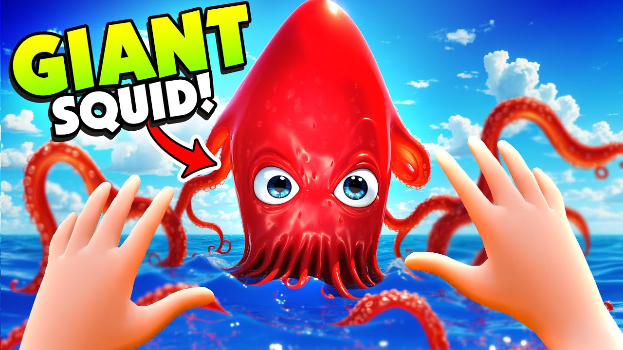 I Summoned The GIANT SQUID In VR! - Call of the Sea VR