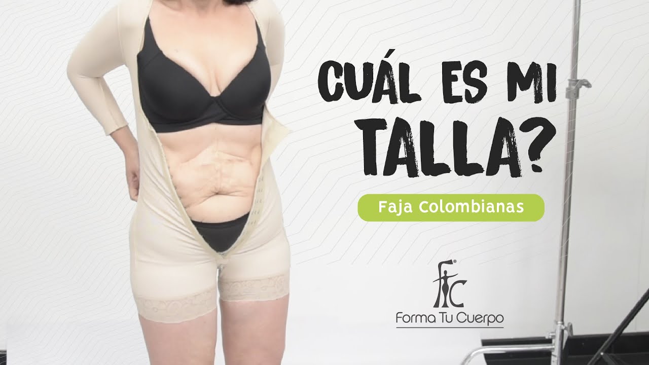 Cómo elegir mi talla correcta en fajas?