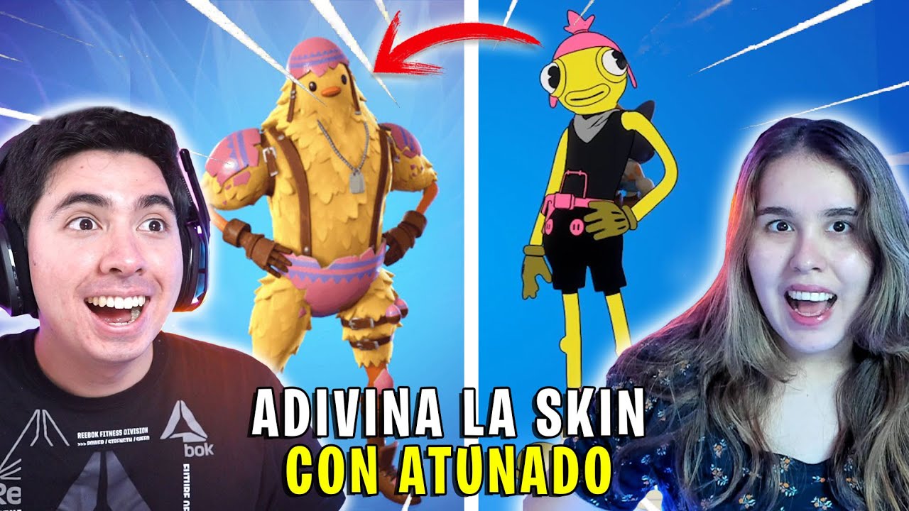 ADIVINA la SKIN con ATUNADO / RETOS con JORGEISAAC115 en FORTNITE - NickyPlay115