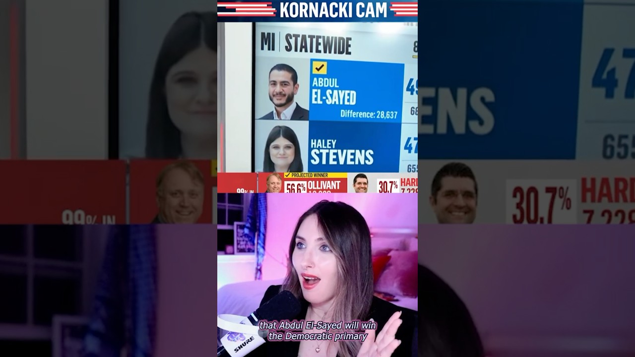 Abdul El Sayed Wins Michigan Democratic Senate Primary | twitch.tv/luxeprogressive