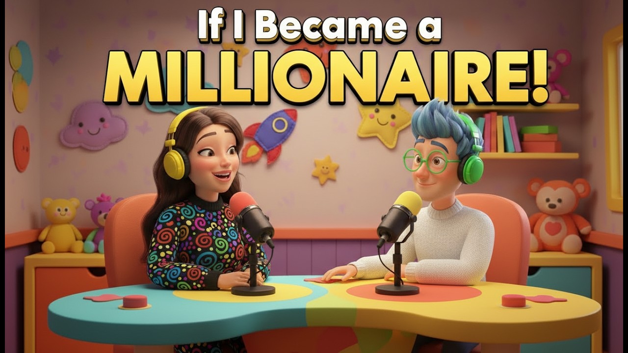 Learn English Through Stories | If I Woke Up as a Millionaire (Daily Conversation Practice)