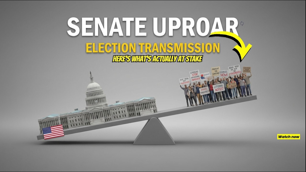 Senate in Uproar Over Election Transmission - Here's What's Actually at Stake