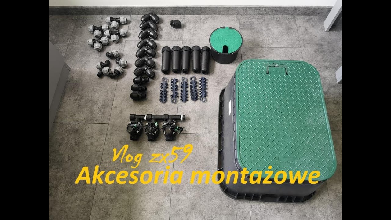 Projekt Ogród - jakie akcesoria do automatycznego nawadniania Vlog zx59