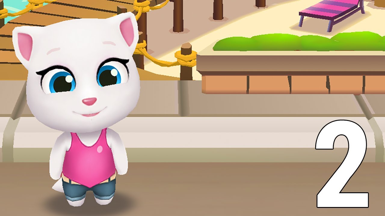 Talking Tom Gold Run Gameplay Part 2 - Unlock Angela's Boulevard (iOS/Android)