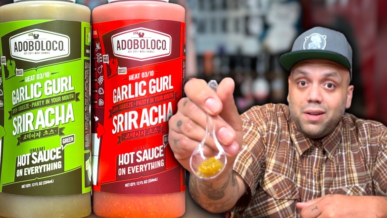 *NEW* 🔥 Adoboloco's Sriracha Garlic Gurl Review & Huy Fong Sriracha Shortage Explained! #hotsauce