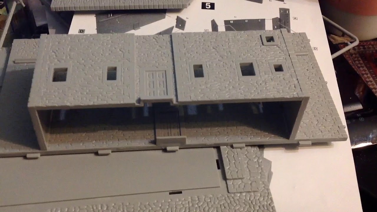 Распаковка, сборка и покраска, Warlord Games / Italeri Plastic Church, подходит для 28 мм (кашляет)