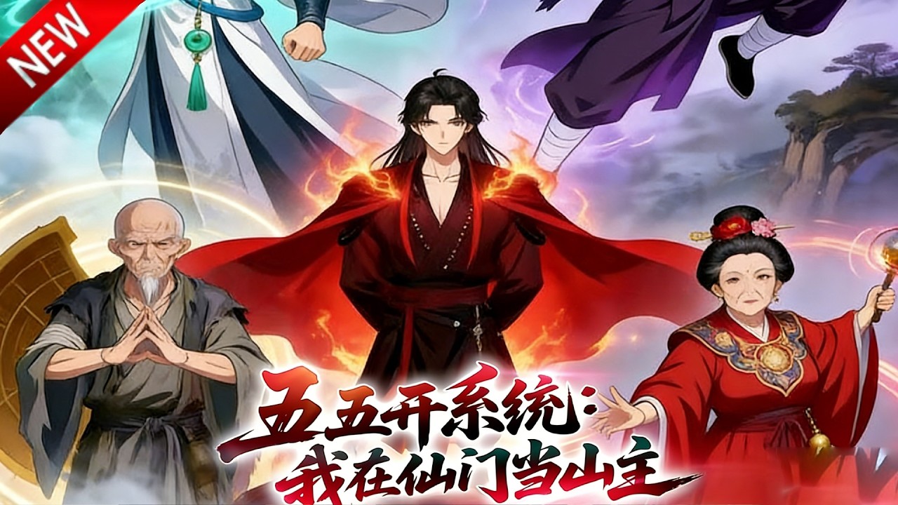 💥【新番上线】开局只剩四年寿命，觉醒万物五五开系统，逆袭成青洲仙宗传奇！《五五开系统：我在仙门当山主》全集 Multi SUB #热血 #漫剧 #动漫魔女