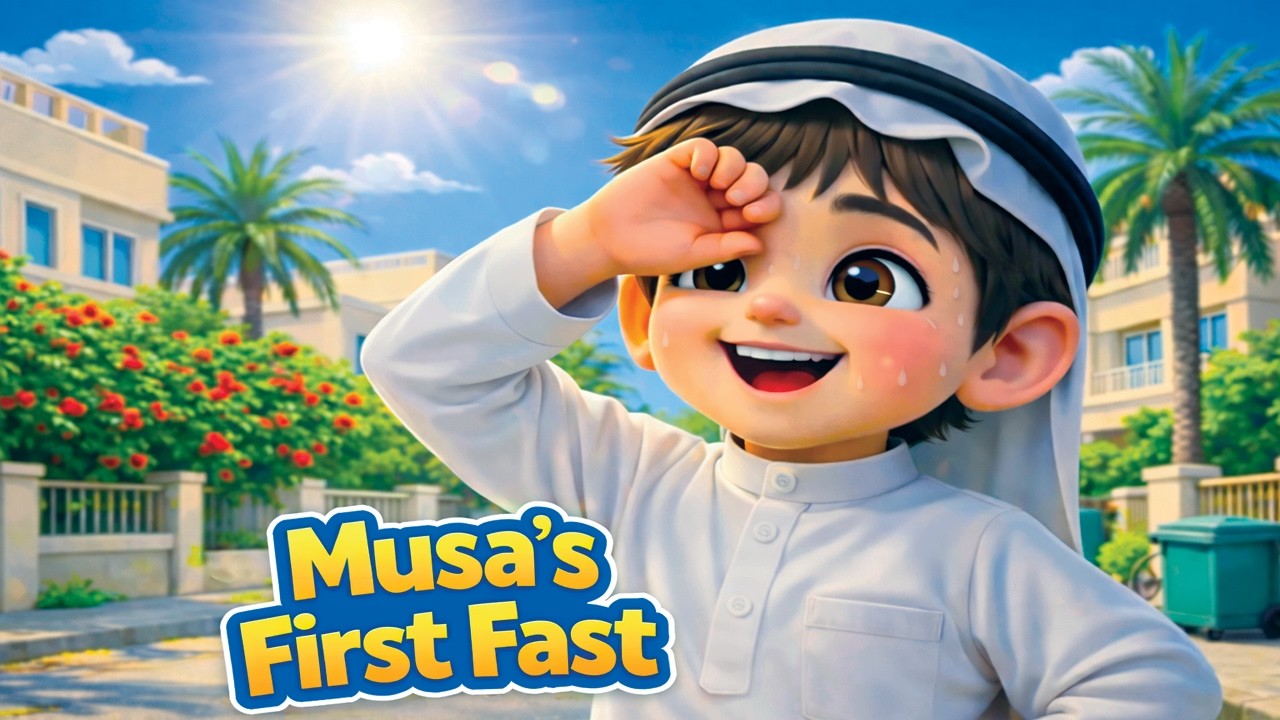 🌙 My First Ramadan Fast! 🕌 Islamic Stories for Kids | Musa's Ramadan Journey | 3D Islamic Cartoons