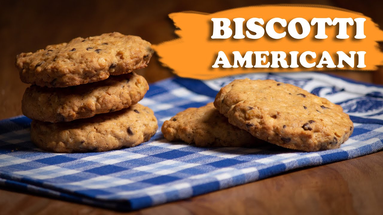 Biscotti americani. Cookies.