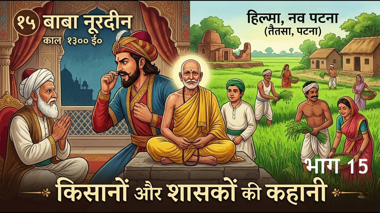 बाबा नूरदीन भाग 15: सुल्तान अलाउद्दीन लाभदीन.था? जब दिल्ली की जड़ें हिंद में जमीं #alauddinkhilji